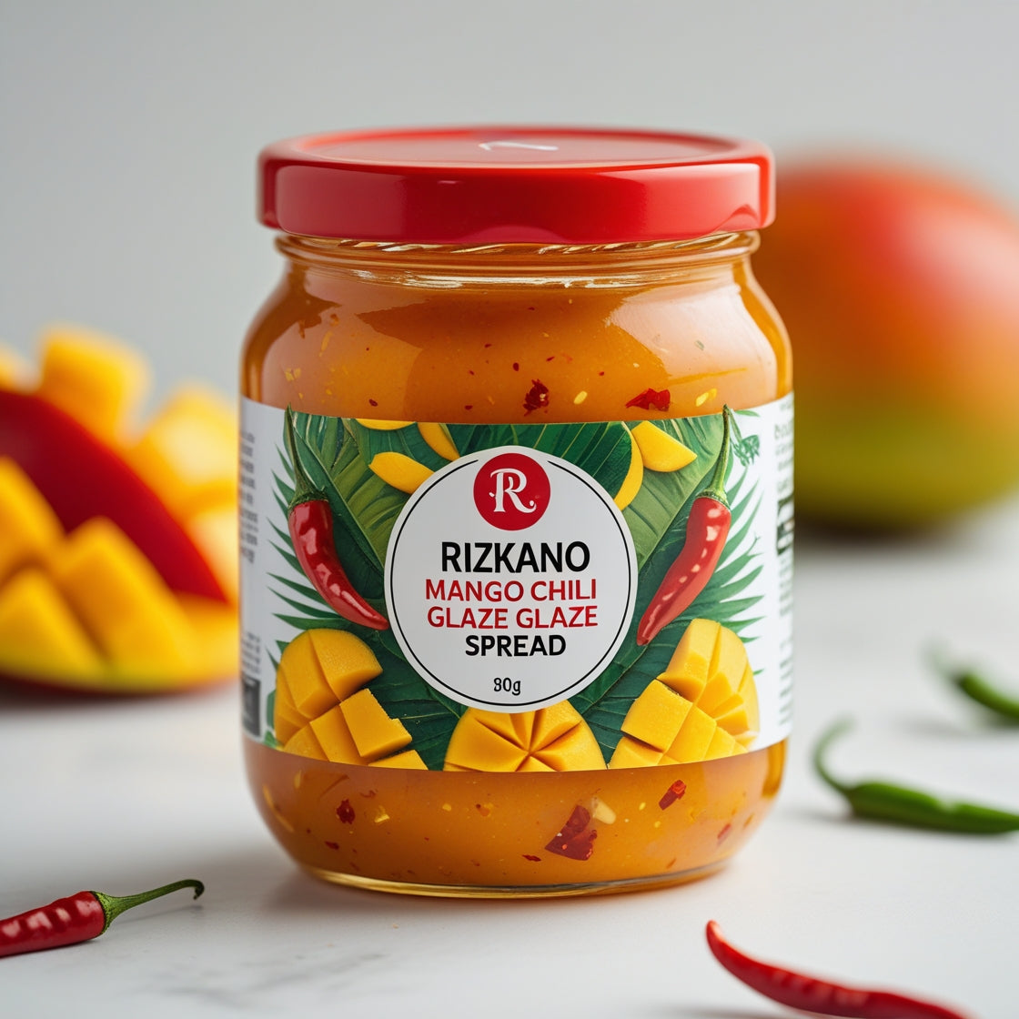 Rizkano Mango Chili Glaze Spread